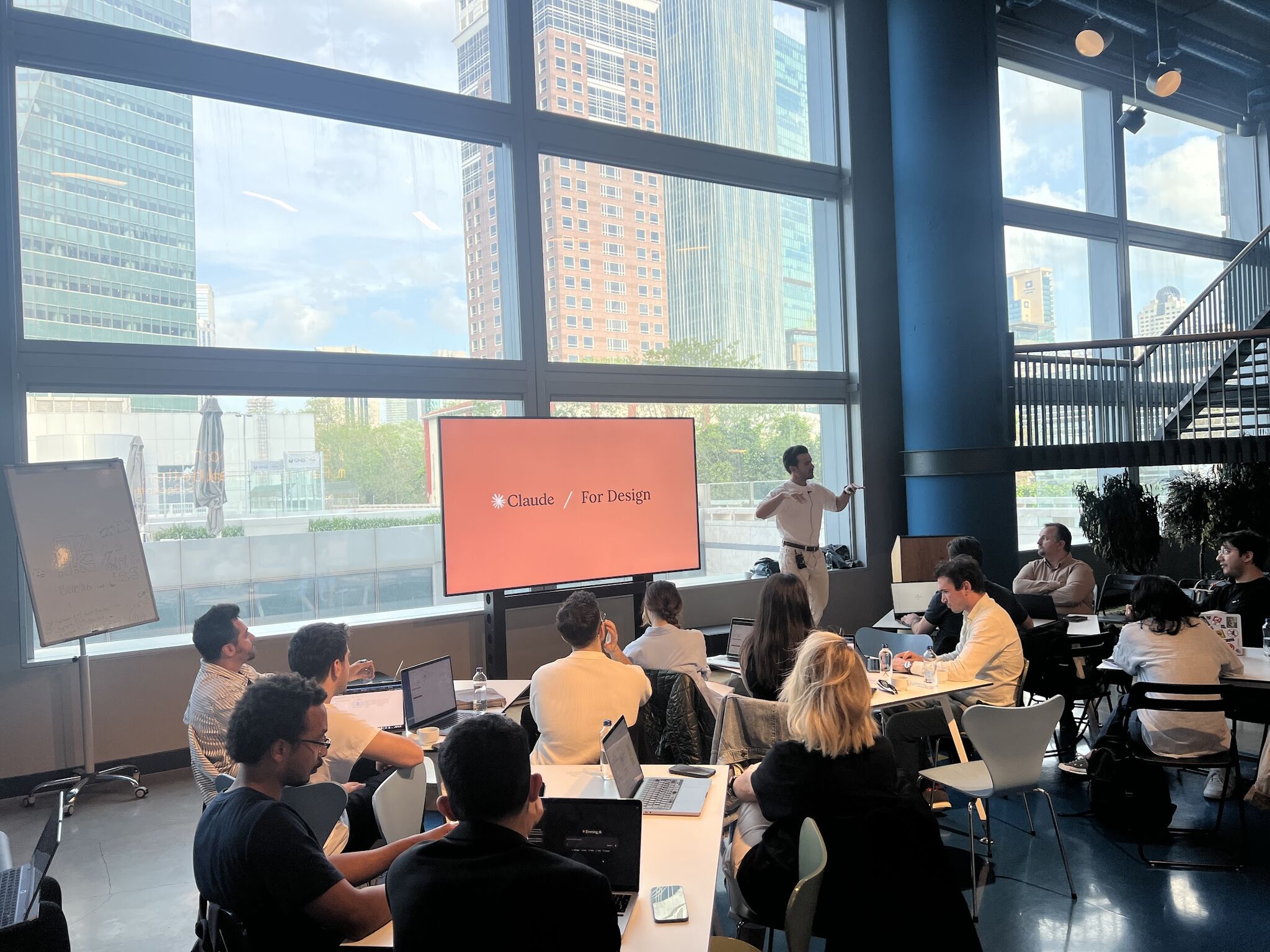 Beta Space Academy — Claude For Design workshop, Istanbul